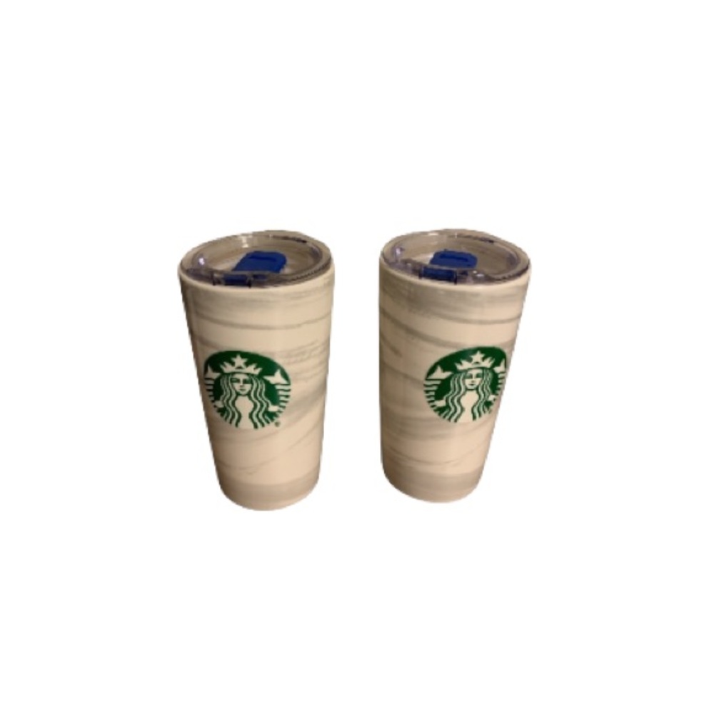 Starbucks Marbled Travel Mugs (Set of 2)